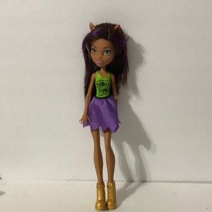 Mattel monster high wolf doll clawede fashion